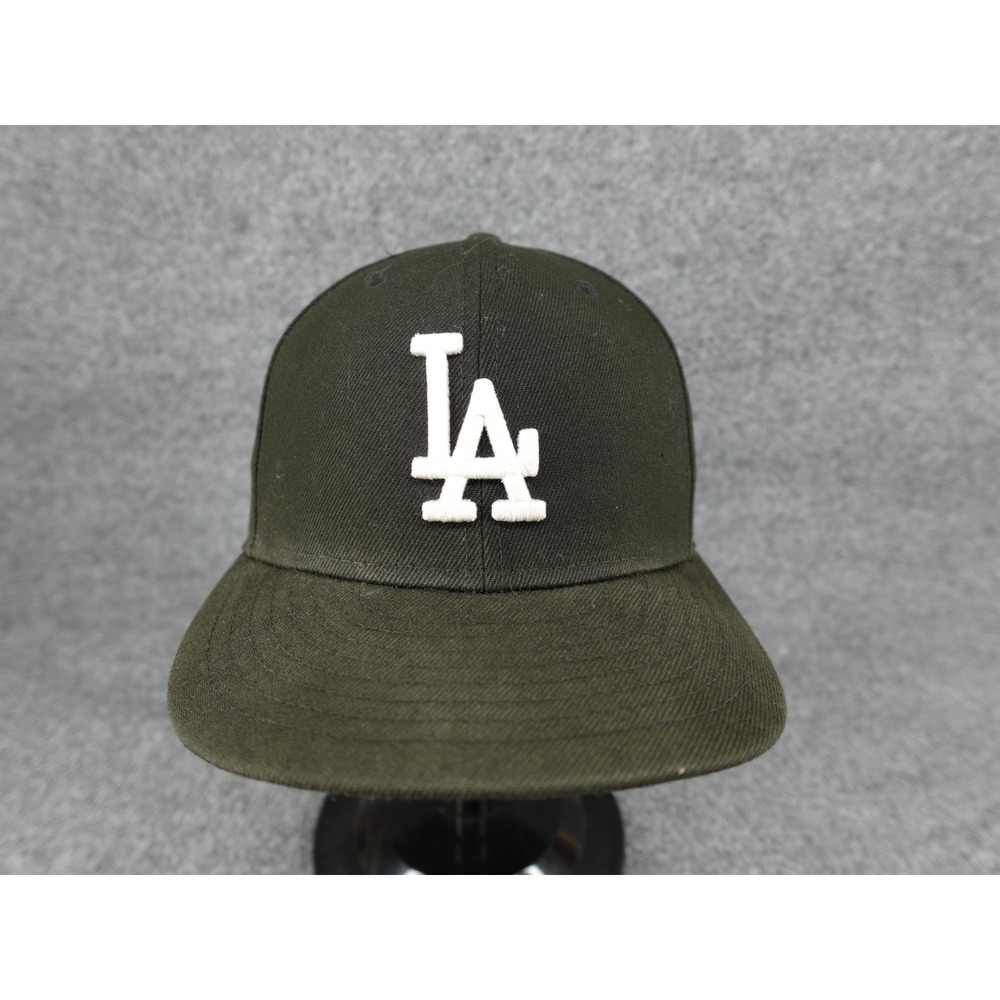 New Era 59FIFTY LA Dodgers Monopoly Money Bag Side Patch Fitted Hat Olive 7 3/8